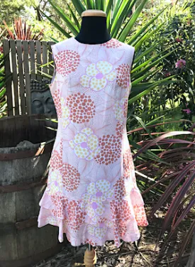 1960 / 70s Dress #C262 FREE  AUS POSTAGE