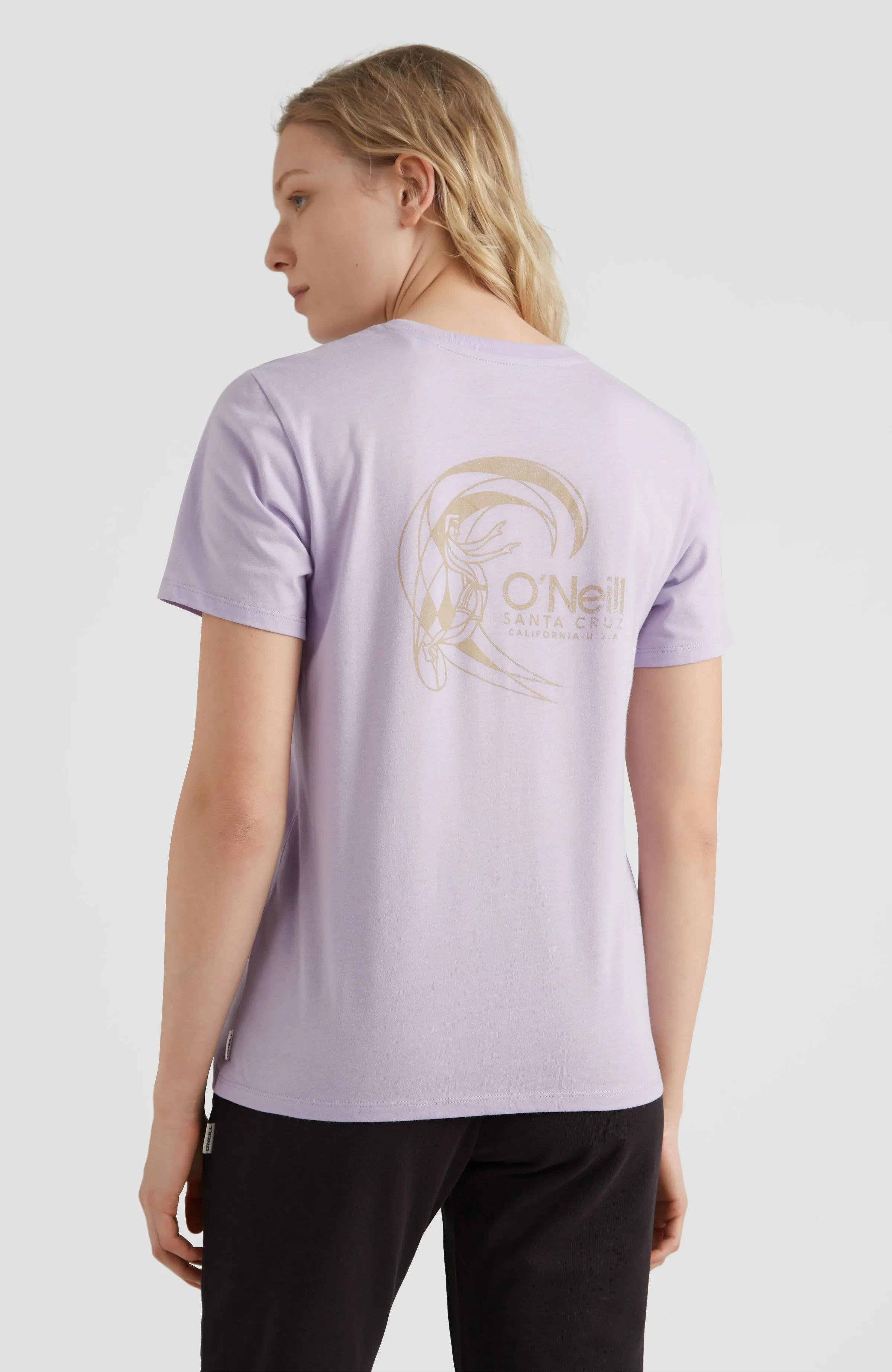 Circle Surfer T-Shirt | Purple Rose