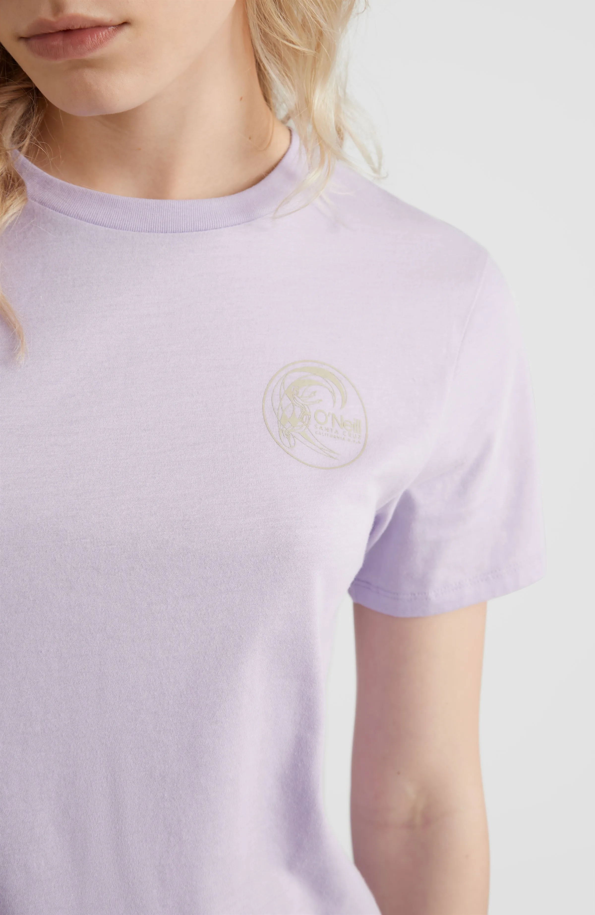 Circle Surfer T-Shirt | Purple Rose