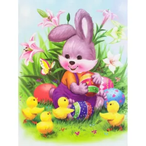 Easter Bunny - Full Round 30*40CM