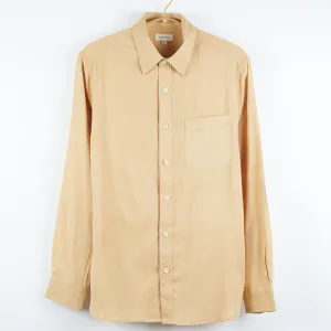 Kabir Shirt in Cotton/Silk Sand