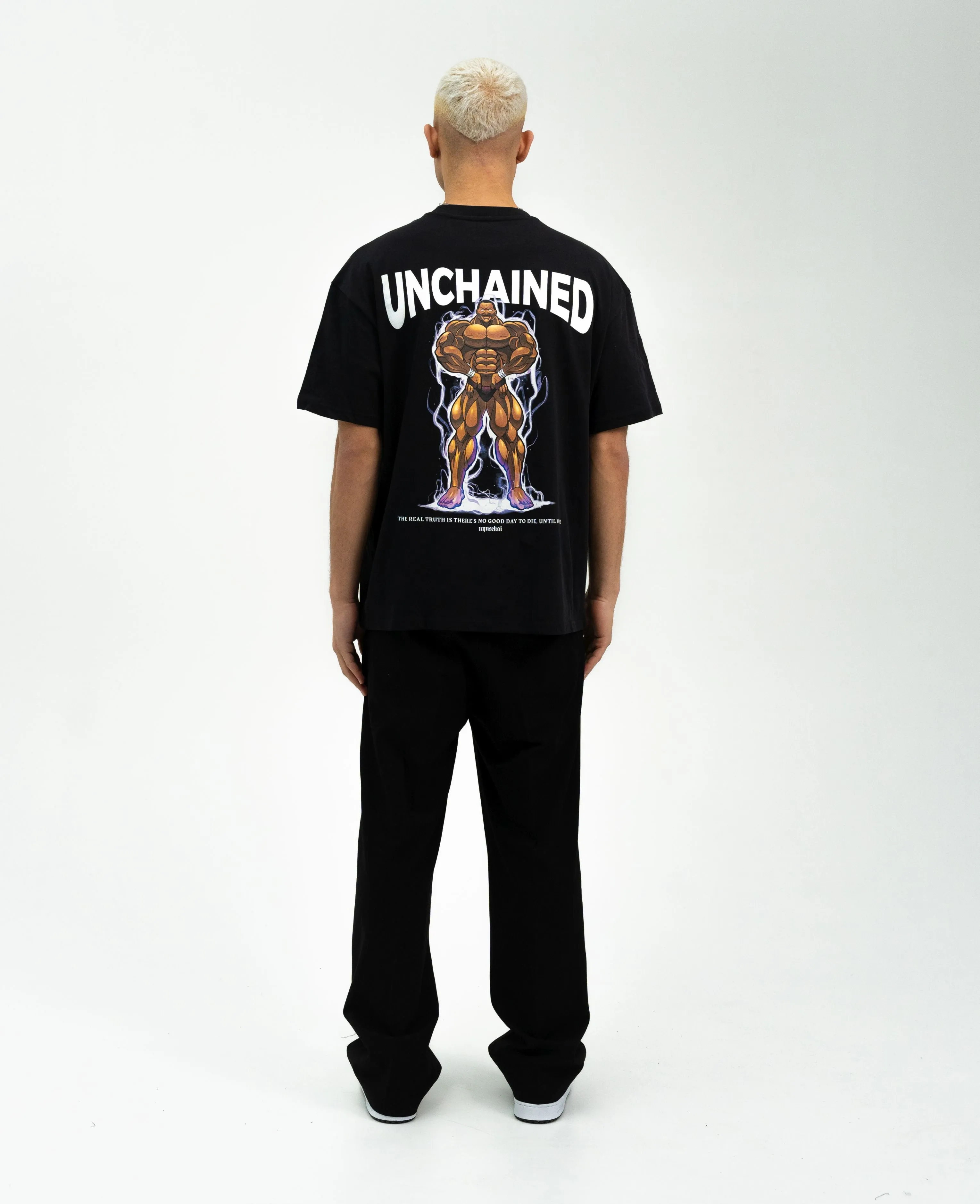 Nysekai "Biscuit X Unchained - BAKI" Oversized T-Shirt