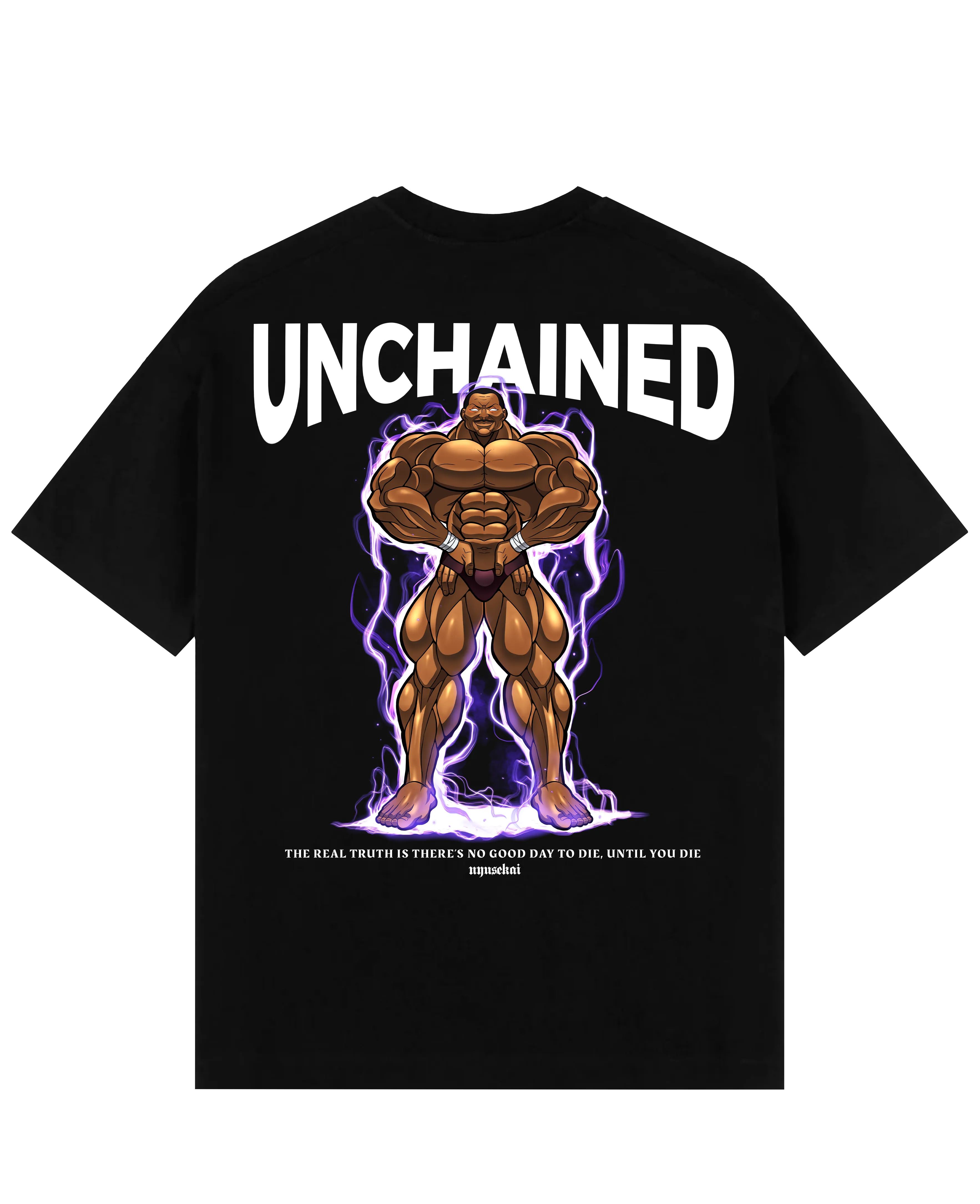 Nysekai "Biscuit X Unchained - BAKI" Oversized T-Shirt