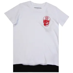 Philipp Plein Skull Round Neck T-Shirt