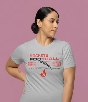 Rockets Football Black Grid