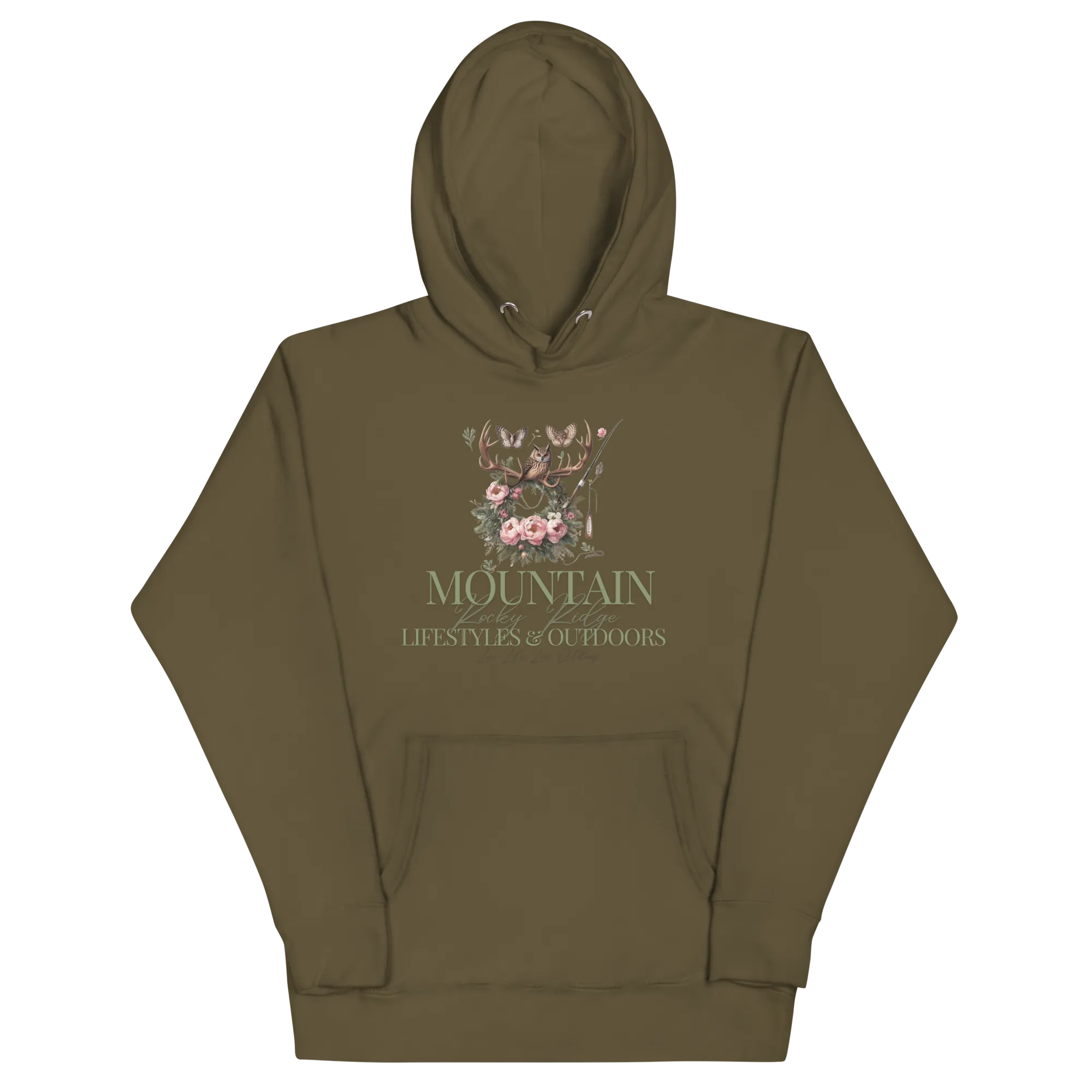 Unisex Hoodie Exclusive Love Life Live Outdoors MRRL&O Print Designs