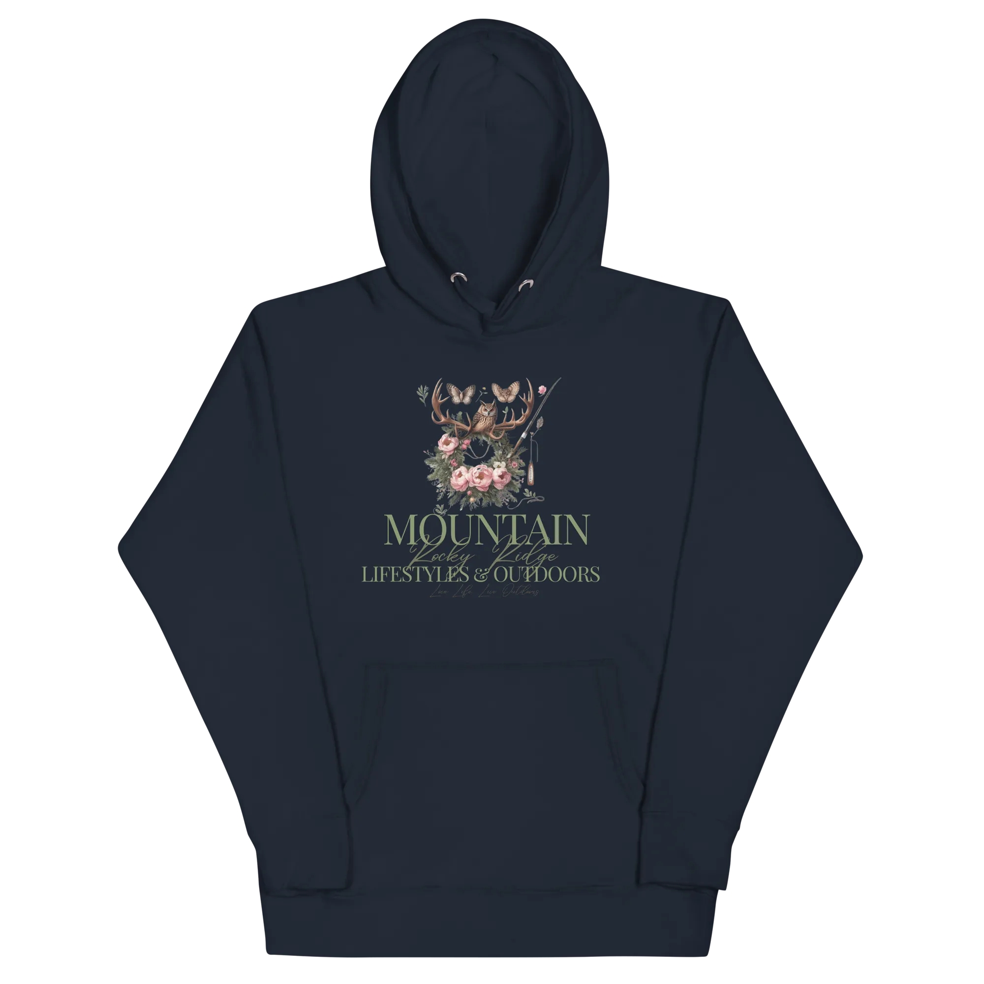 Unisex Hoodie Exclusive Love Life Live Outdoors MRRL&O Print Designs