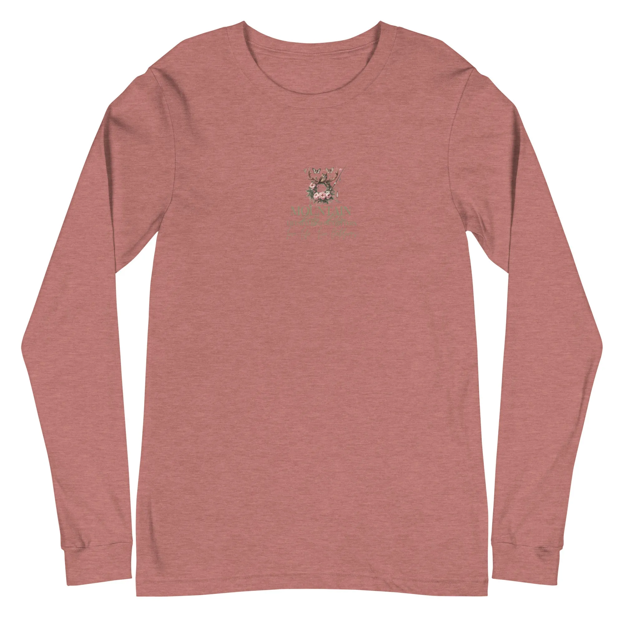 Unisex Long Sleeve Tee  Exclusive Love Life Live Outdoors MRRL&O Print Designs